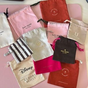 Assorted Designer Dust Bags Collection